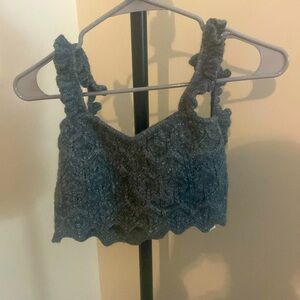 Zara knitted  crop top